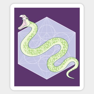 Why'd it have to be snakes? Sticker